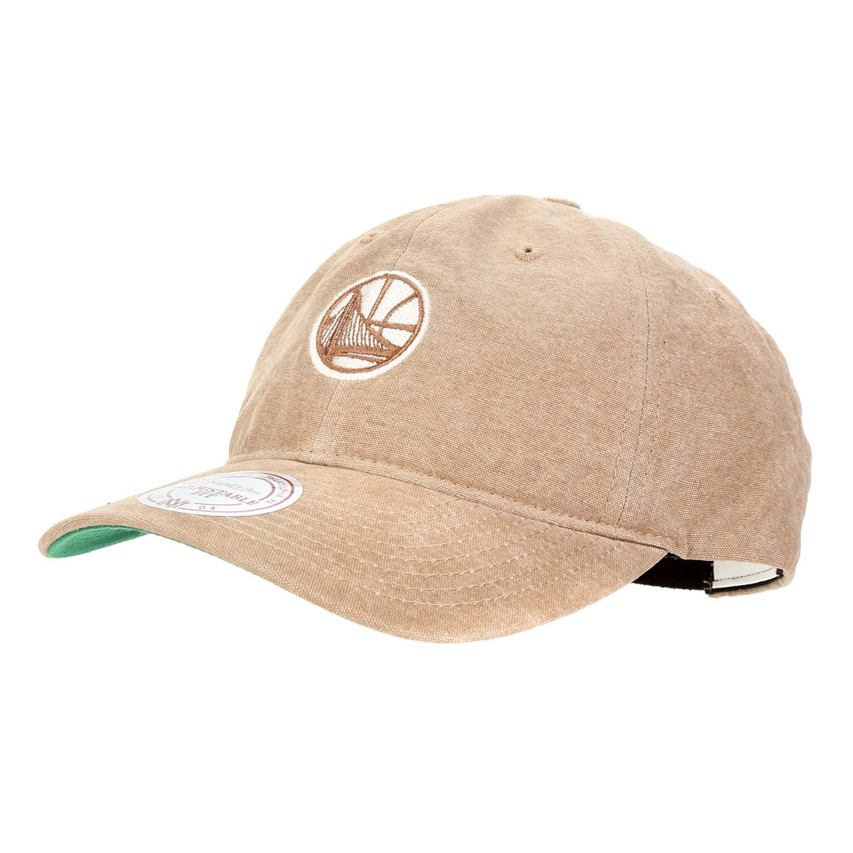 Boné Mitchell \u0026 Ness NBA Golden State Warriors Aba Curva - Bege | Loja NBA